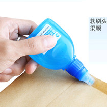 Del liquid glue 7304 soft brush head sticky student art glue