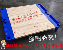 Kindergarten Bed Nursery School Tong Bunk Bed Sleeping Bed Stack Bed Nursery Plastic Wood Board Small Bed Special Bed Wholesale