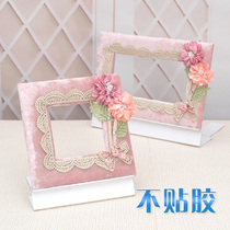 Non-stick Korean double switch sticker wall sticker fabric socket decorative protective cover modern simple household socket switch cover