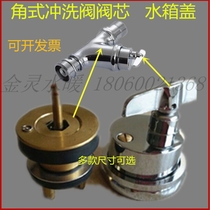 Copper old hand button delay Flushing Valve spool accessories stool flush valve angle Flushing Valve tank cover
