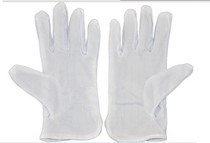 Anti-static gloves anti-slip point plastic ultra-thin nylon white glue point anti-slip labor insurance high-quality striped line gloves