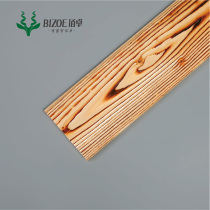 Finnish pine sauna board carbonized drawing paint-free gusset ceiling decorative panel wall board wall skirt board