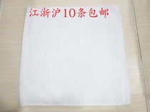 Kindergarten hotel with white small square towels full cotton 40g small towel restaurant Rub Hand Rub the guesthouse KTV white square towels