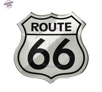 Highway 66 Harley retro motorcycle modified car sticker car sticker Scratch Sticker waterproof reflective decal