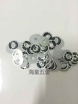 SPECIAL cover NUT FOR PPR shut-off valve 6MM SHUT-off valve indicator gasket NICKEL-PLATED M6 NUT CAP gasket