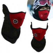 Protective face mask winter riding windproof anti-chill ski mask outdoor face-protection rocking grain suede mask 