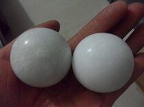 厂家直销天然汉白玉健身球 会销赠品 健身手球 52MM