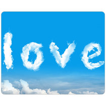 Emotional mouse pad love mouse pad Blue Sky sunshine scenery DIY mouse pad specification 20*25*0 3cm