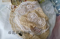 2014 11 new] export to the UK original handmade mesh buckle lace placemats coaster (T Price)