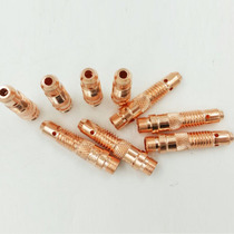 WP-17 18 26 argon arc welding machine welding gun red copper diversion body guide fitting Tungsten Pin Chuck