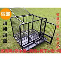  Square tube Bold weighted golden retriever cage Satsuma German shepherd dog cage Large dog cage Large dog cage Gift bag