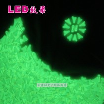 Outdoor tent fluorescent buckle triangular nylon anti-slip buckle wind rope Buckle LED effect luminous silver light adjustment buckle