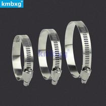 Kemai 304 stainless steel hoop pipe clip pipe clamp hoop ring pipe hoop buckle hoop pipe clip American clamp