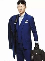 New edition of Xiamen Aviation Mens uniform genuine Xiamen Aviation vacuum uniform