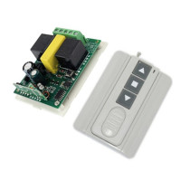 220-volt interlocking remote control switch up and down stop roller shutter curtain projection screen controller remote control