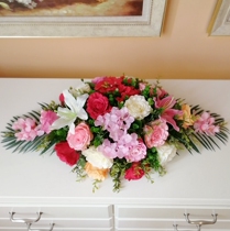 Simulation flower silk flower conference table flower office table flower podium front desk place flower fake flower signing flower art