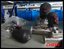 New CHISIN pneumatic diaphragm valve domestic single-membrane Baode diaphragm valve DN15 dn25 316l