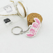 AOA combination collective LOGO LOGO three-dimensional drop plastic key chain
