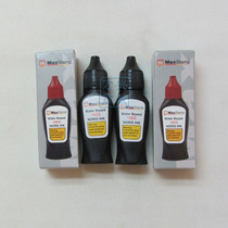 MaxStamp Gypsy flip bucket seal addition with stamp oil 15ml black ink stamp oil Black