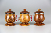 Haixin Buddha holy water cup supply cup Primary color Rosewood stainless steel liner water purification cup Water cup