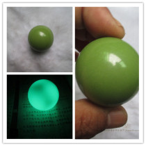 Pure natural fluorite raw stone Luminous Stone Moonstone night Pearl luminous ball Home ornaments handlebar