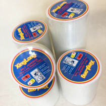Environmentally friendly wall crack-resistant alkali-resistant glass fiber interior and exterior wall decoration crack-resistant mesh self-adhesive seam tape