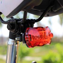 Promotional 5LED bicycle taillights rear lights mountain bike warning lights bicycle accessories equipment flash off lights F104