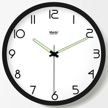 Madin silent simple clock wall clock living room fashion creative big wall clock generation clock big quartz clock C607