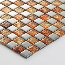 Glass plating mosaic tile crystal wall brick long film and television Wall porch ktv cashier waistline corridor