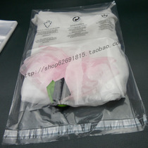 Self-adhesive PE tough garment bag clothes bag plastic bag sealed custom LOGO print warning