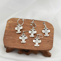 Temperament earrings retro small plane earrings sweet earrings alloy earrings Japanese and Korean accessories simple personality earrings
