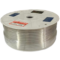 Hengxin PU trachea HX5*8 *100m gas line trachea Pneumatic tool duct telescopic pipe high pressure pipe red and white orchid