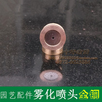 All copper 2 points Atomization Nozzle agricultural sprayer nozzle 90 degree single nozzle ordinary thickening