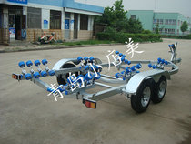 Yacht Trailers GRP Boat Submachine Boat Trailer Truck Road Subboat Trailer FRPYS690R Yantai Yongsheng