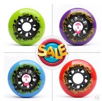 Skatin second generation and third generation Northern Lights flat roller skating wheels Skatin brake roller skating roller skates wheels