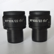 High-focus WF10X eyepiece large field of view WF10X eyepiece diameter 30mm 22mm Field of view