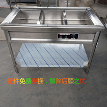 Commercial Stainless Steel Insulation Sales Dinner Table Soup Pool Fast Food Car Insulated Hot Vegetable Hotel Kitchen Equipment