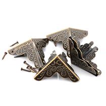 30pc Triangle Rattan Carved Corner Furniture Decorative Vint