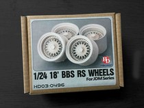 HobbyDesign model modification part 1 24BBS 18 inch RSJDM rim model HD03-0496