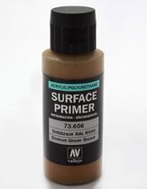 Spanish vallejo(AV paint) 73606 German green Brown primer water 60 ml