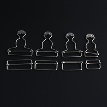 Back band Pants Clasp metal accessories Gourd Buckle Day Character Buttoning Days Denim Harness Skirt Clip Hung Buckle Hook buckle