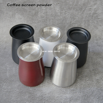 Coffee Screen Powder 304 STAINLESS STEEL FILTER SMELLING CUP PICK UP POWDER HAND SPRINT COFFEE POWDER SIFT SIFTER