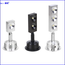 Liren Led Counter Show Cabinet Shot Rectangular Gold Jewellery Container Watch Hand Cabinet Table Lamp 1W2W3 Watt