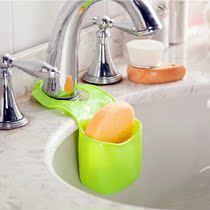 Creative sink drain rack hanging basket drain basket Bathroom plastic kitchen shelf storage hanging bag shower basket Bath pocket