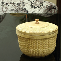 Rattan storage basket Fruit basket with lid storage box Finishing basket storage frame Creative storage basket storage basket storage basket