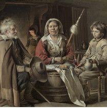 T579 (US) National Gallery of the National Gallery Tibetan Painting Ultra High-Qing Tuku