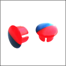 Faucet handle mounting top wire tip handle Hot and cold water red and blue decorative cover logo handle Fixing screw accessories