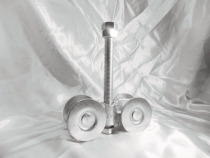  750 large hanging rail pulley Sliding door door hanging wheel Super large track hanging wheel