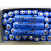 Tip 10440 lithium battery AAA No 7 rechargeable battery 600mAh 3 6V 10440 rechargeable lithium battery New