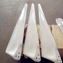 1KW household wind turbine blade price three sets of enhanced glass fiber reinforced plastic small wind blade length 1 4 meters
